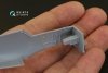 Quinta Studio QD48085 Bf 109F-2/F-4 3D-Printed & coloured Interior on decal paper (for Zvezda kit) 1/48